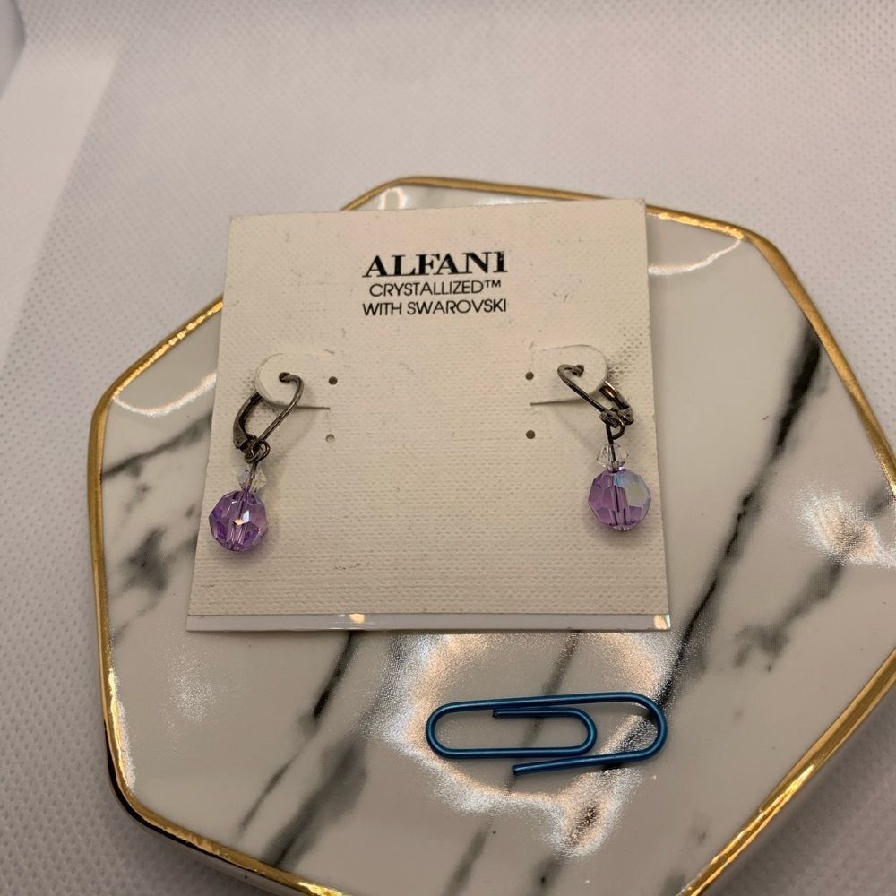 Alfani Swarovski Crystal Earrings